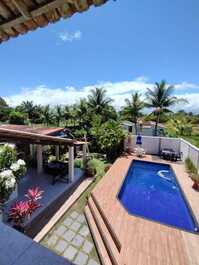 Comfortable house with pool, sleeps up to 16 people, Ilhéus-BA