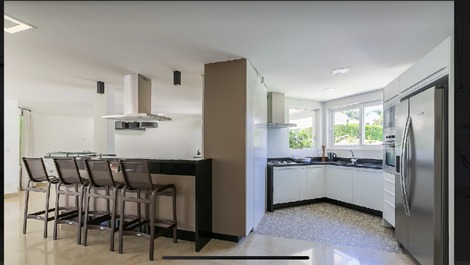 Espaço gourmet e cozinha