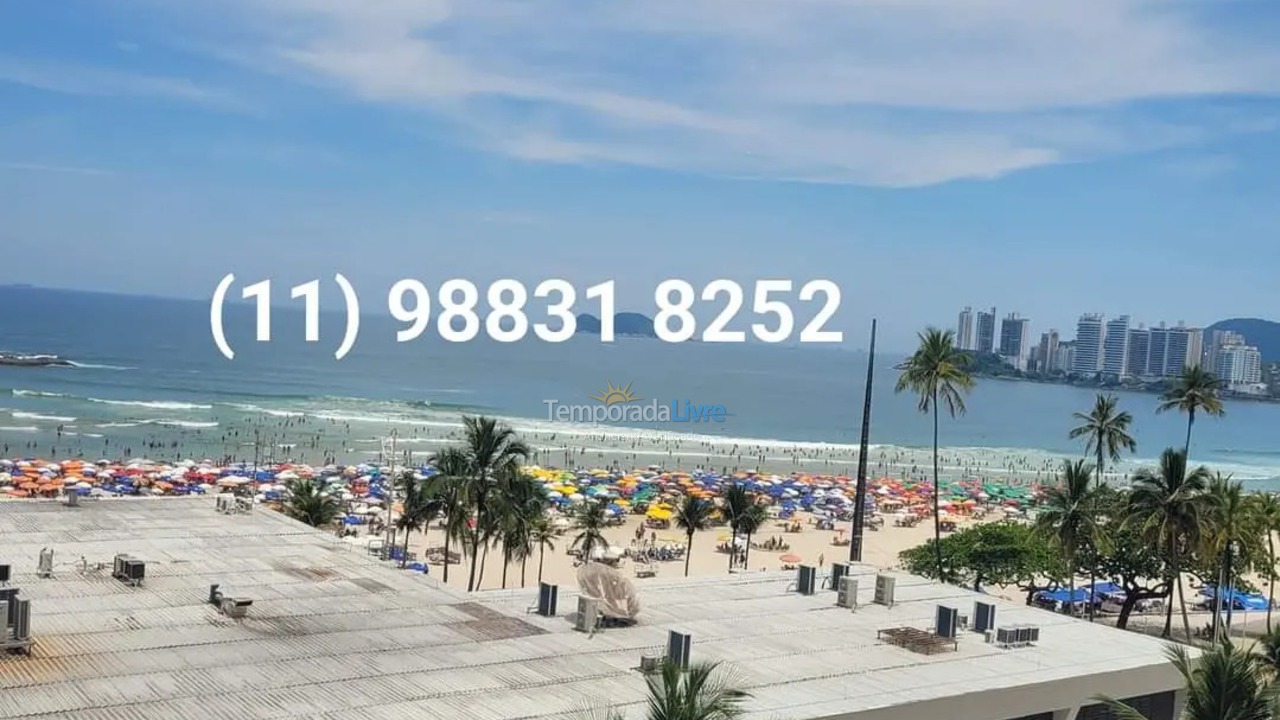 Apartamento para alquiler de vacaciones em Guarujá (Pitangueiras)