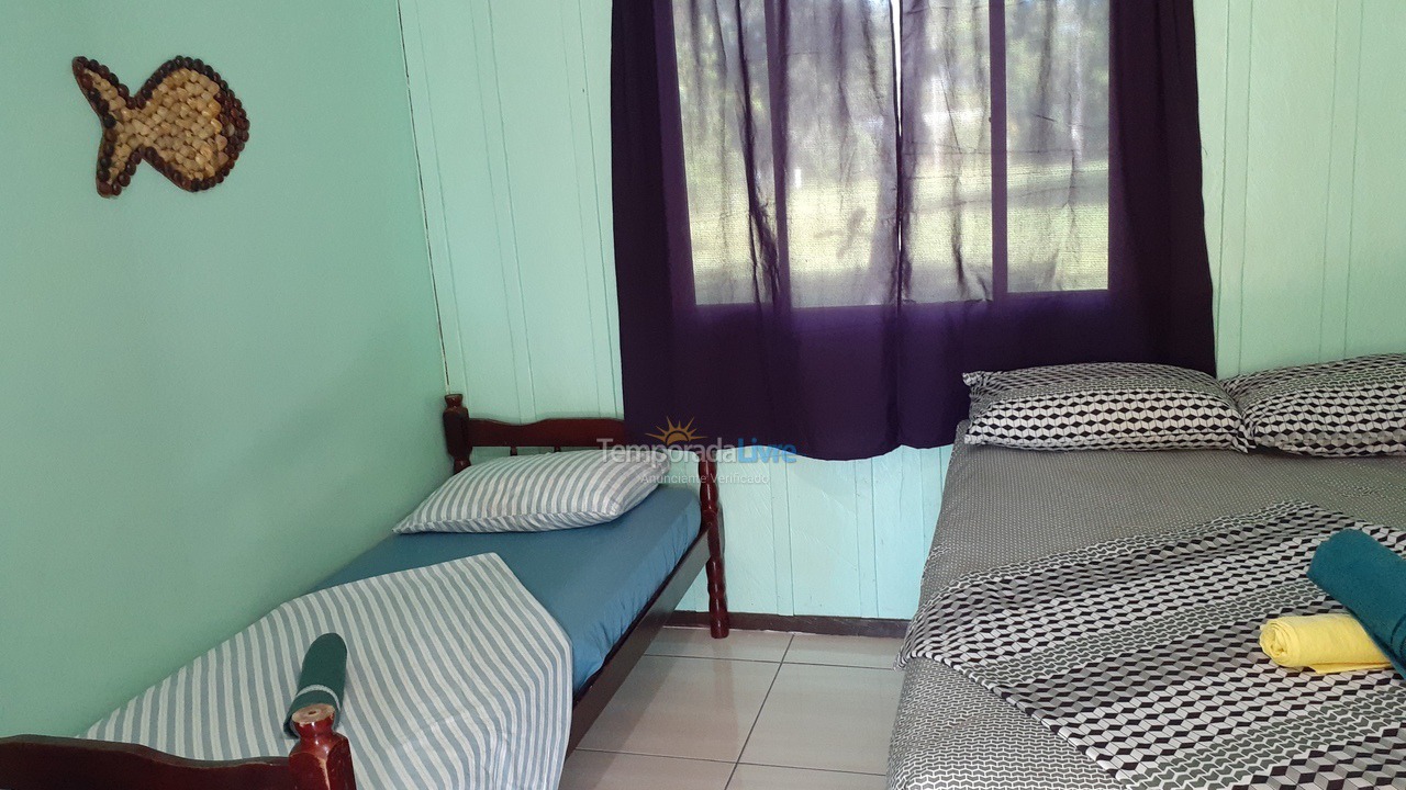 Apartamento para aluguel de temporada em Guaraqueçaba (Ilha de Superagui)