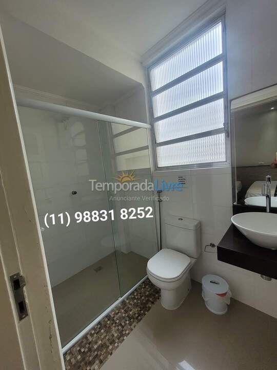 Apartamento para alquiler de vacaciones em Guarujá (Pitangueiras)
