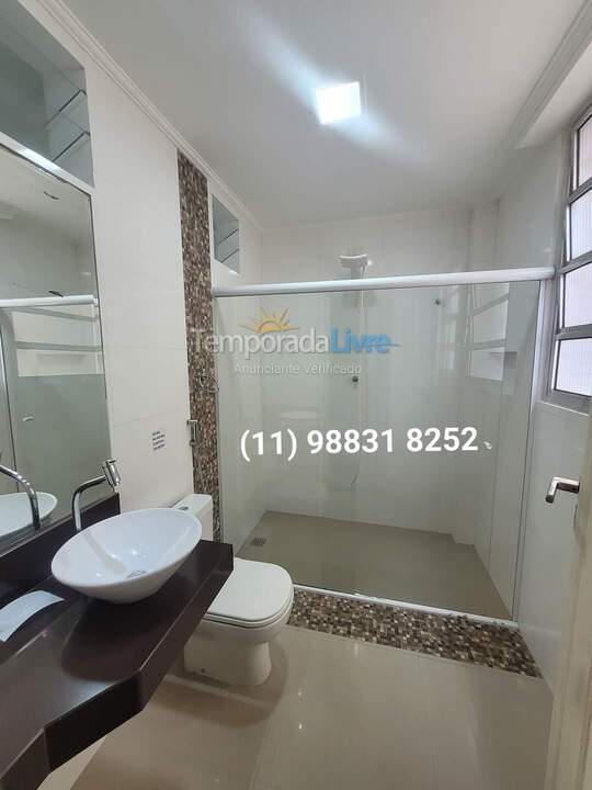 Apartamento para alquiler de vacaciones em Guarujá (Pitangueiras)