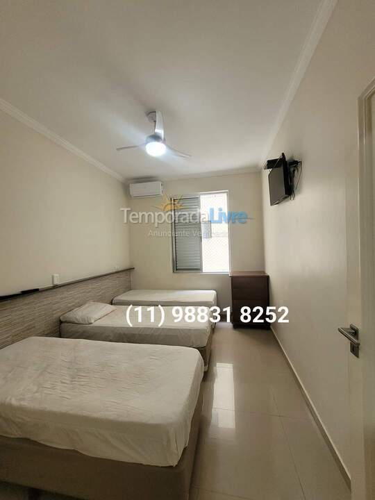 Apartamento para alquiler de vacaciones em Guarujá (Pitangueiras)