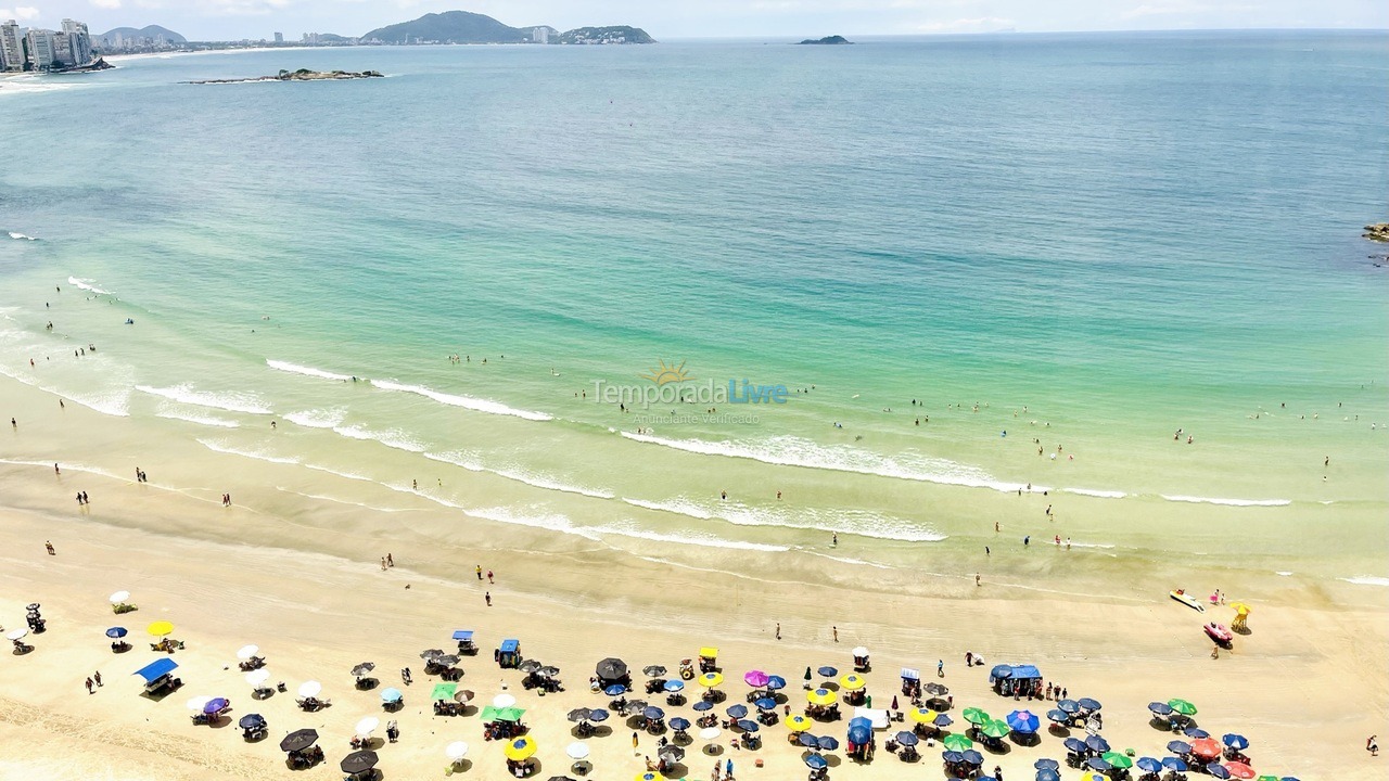 Apartamento para aluguel de temporada em Guarujá (Astúrias)