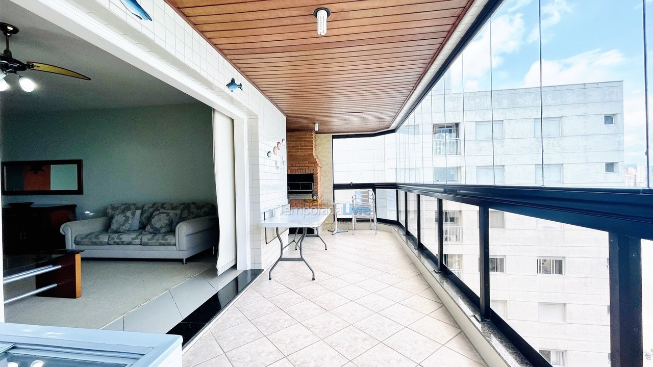 Apartamento para aluguel de temporada em Guarujá (Astúrias)