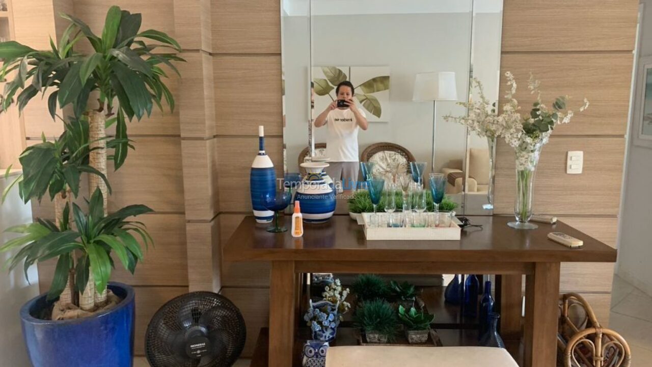 Apartamento para alquiler de vacaciones em Bertioga (Riviera de São Lourenço)