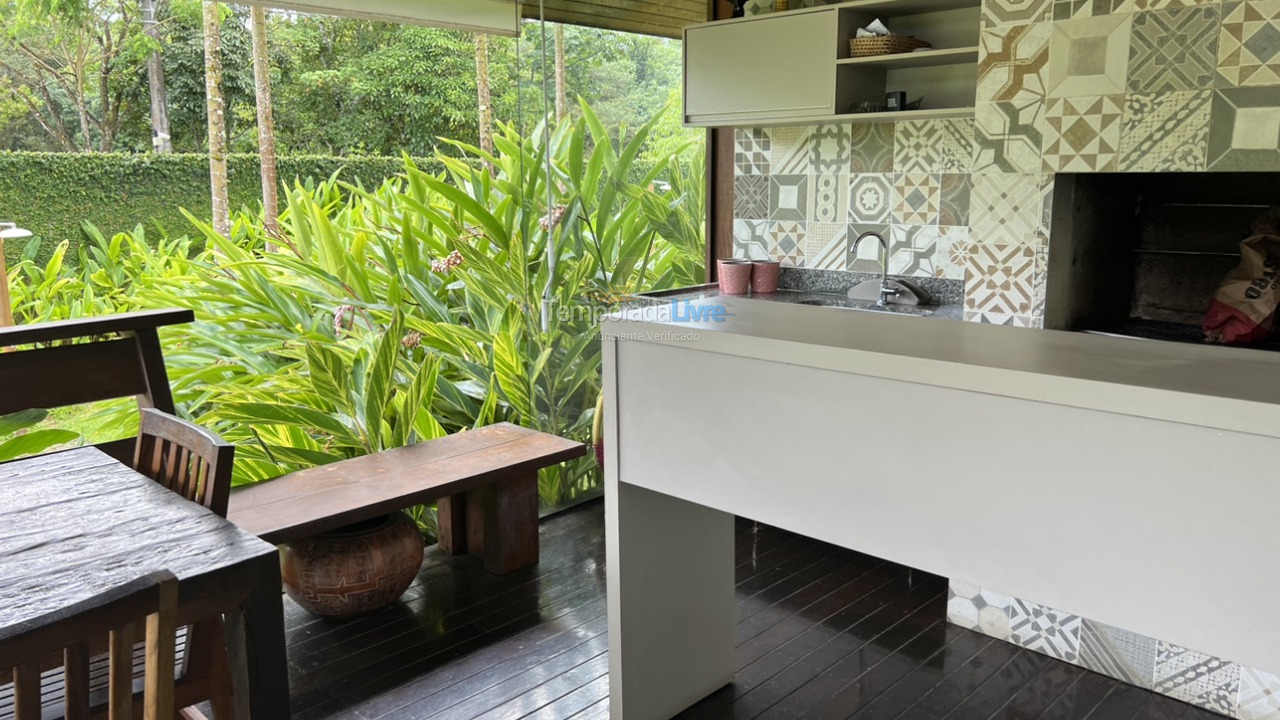 Casa para alquiler de vacaciones em São Sebastião (Barra do Una)