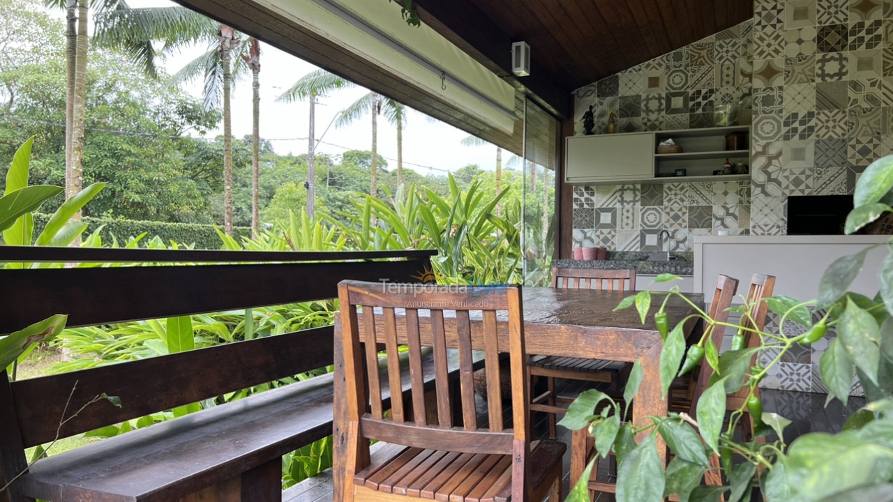 Casa para alquiler de vacaciones em São Sebastião (Barra do Una)