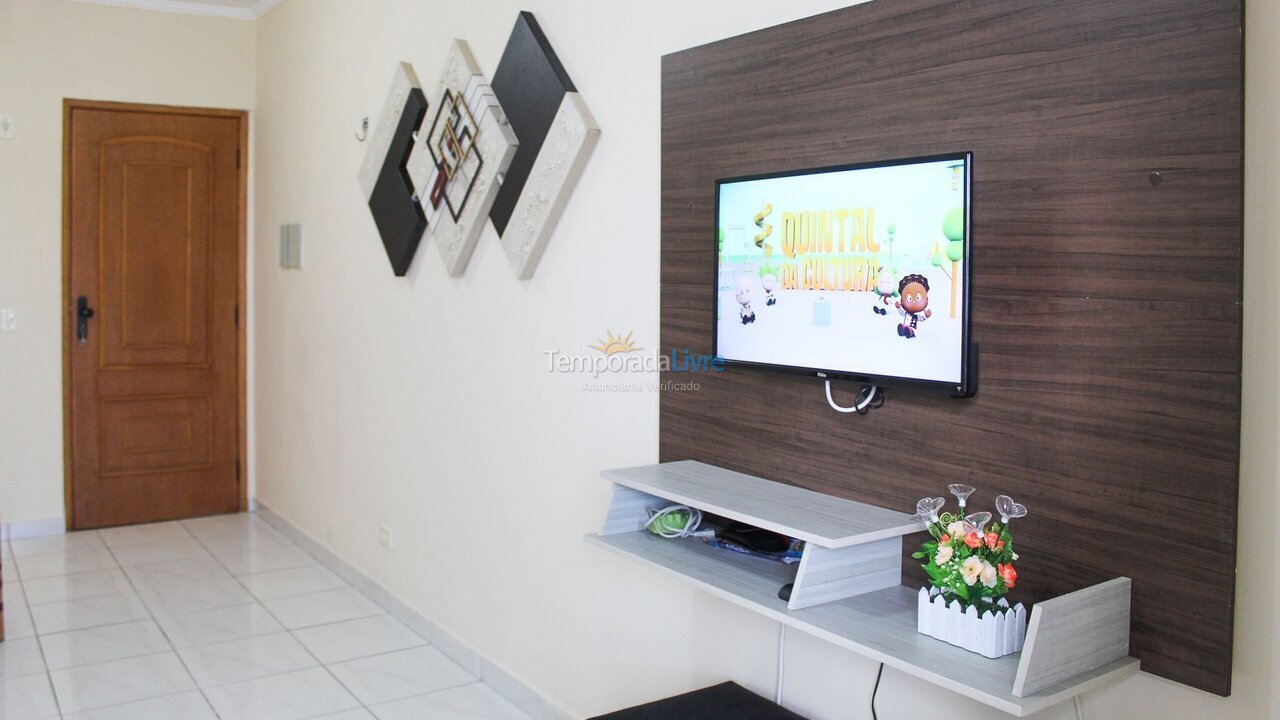 Apartamento para alquiler de vacaciones em Praia Grande (Aviação)