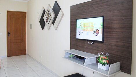 A008 - Frente al mar con barbacoa en el balcón -WHATSAPP (11) 98167-1362