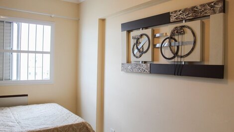 A008 - Frente al mar con barbacoa en el balcón -WHATSAPP (11) 98167-1362