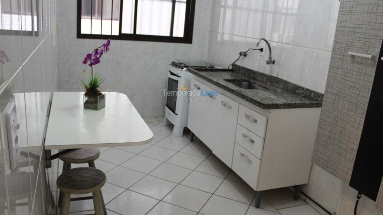 Apartamento para aluguel de temporada em Praia Grande (Vila Mirim)