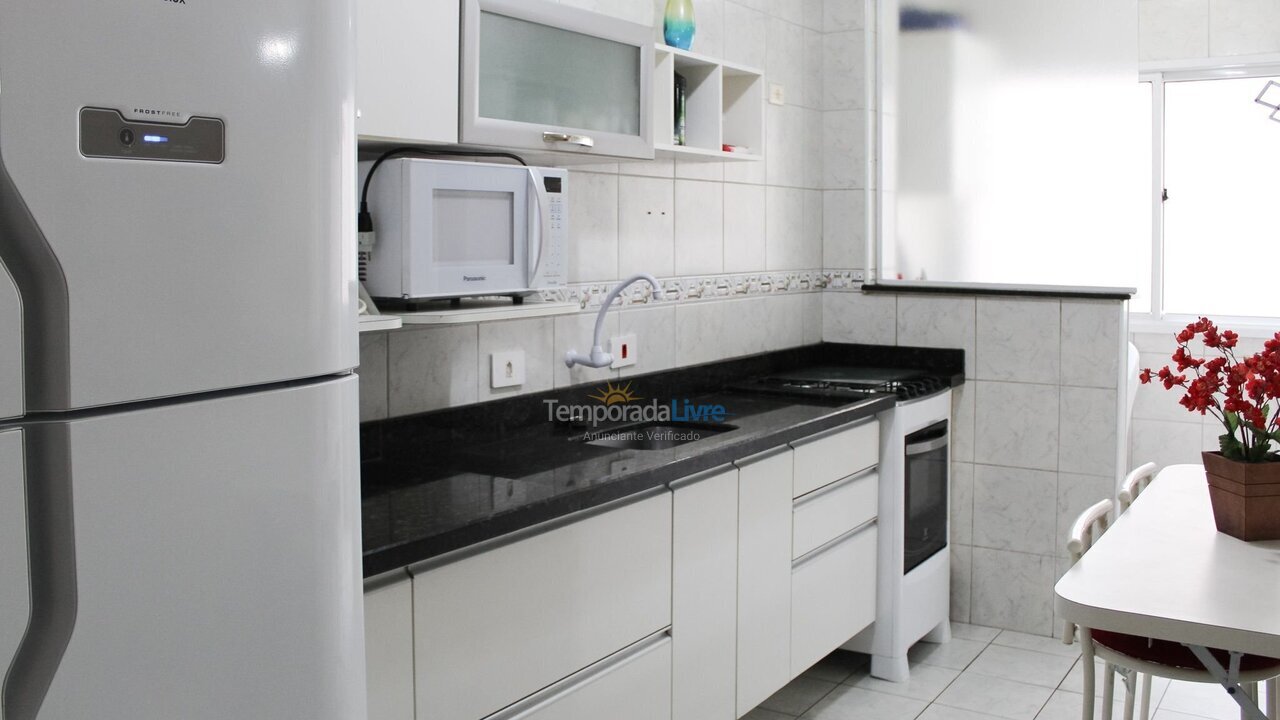 Apartment for vacation rental in Praia Grande (Aviação)