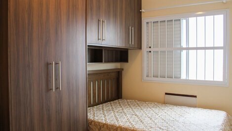 A008 - Frente al mar con barbacoa en el balcón -WHATSAPP (11) 98167-1362