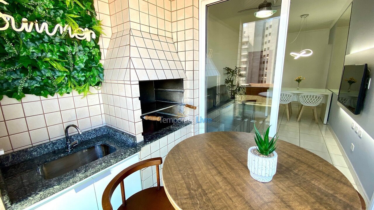 Apartamento para aluguel de temporada em Praia Grande (Aviação)