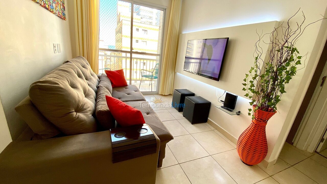 Apartamento para aluguel de temporada em Praia Grande (Ocian)