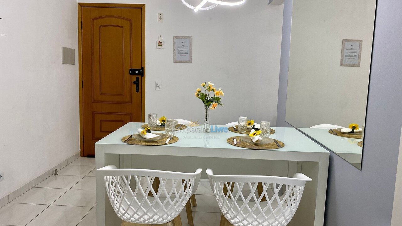 Apartamento para aluguel de temporada em Praia Grande (Aviação)