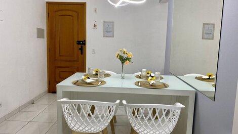 A403 - Apê Vista Mar, WiFi, SmartTV e Churrasqueira