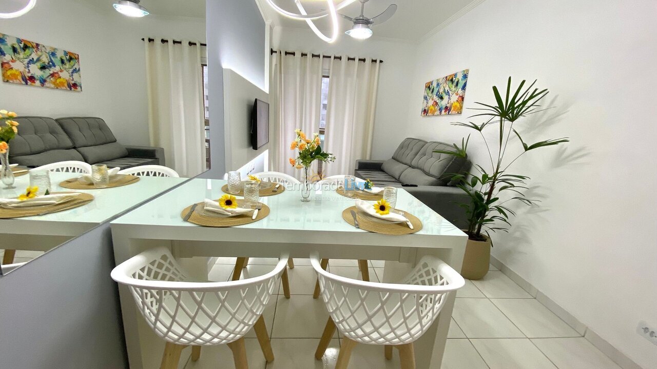 Apartamento para aluguel de temporada em Praia Grande (Aviação)