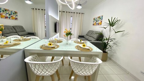 A403 - Apê Vista Mar, WiFi, SmartTV e Churrasqueira