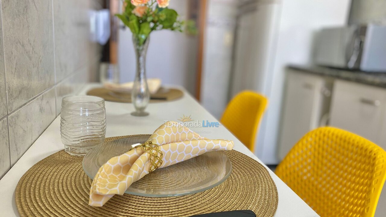 Apartamento para aluguel de temporada em Praia Grande (Aviação)