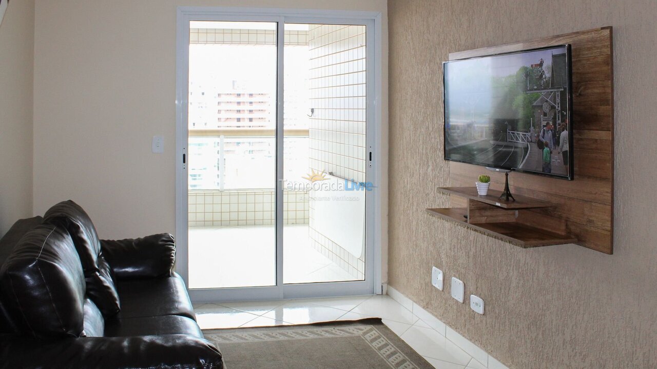 Apartamento para alquiler de vacaciones em Praia Grande (Aviação)