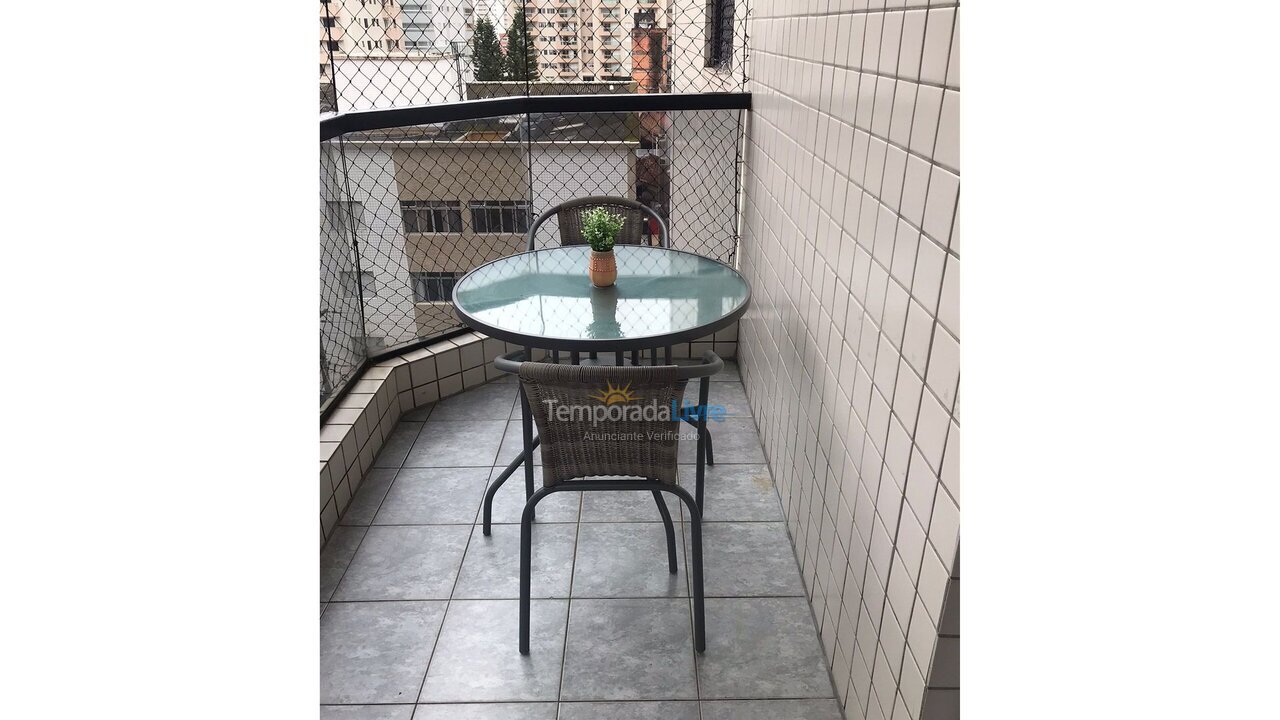 Apartment for vacation rental in Praia Grande (Vila Tupi)