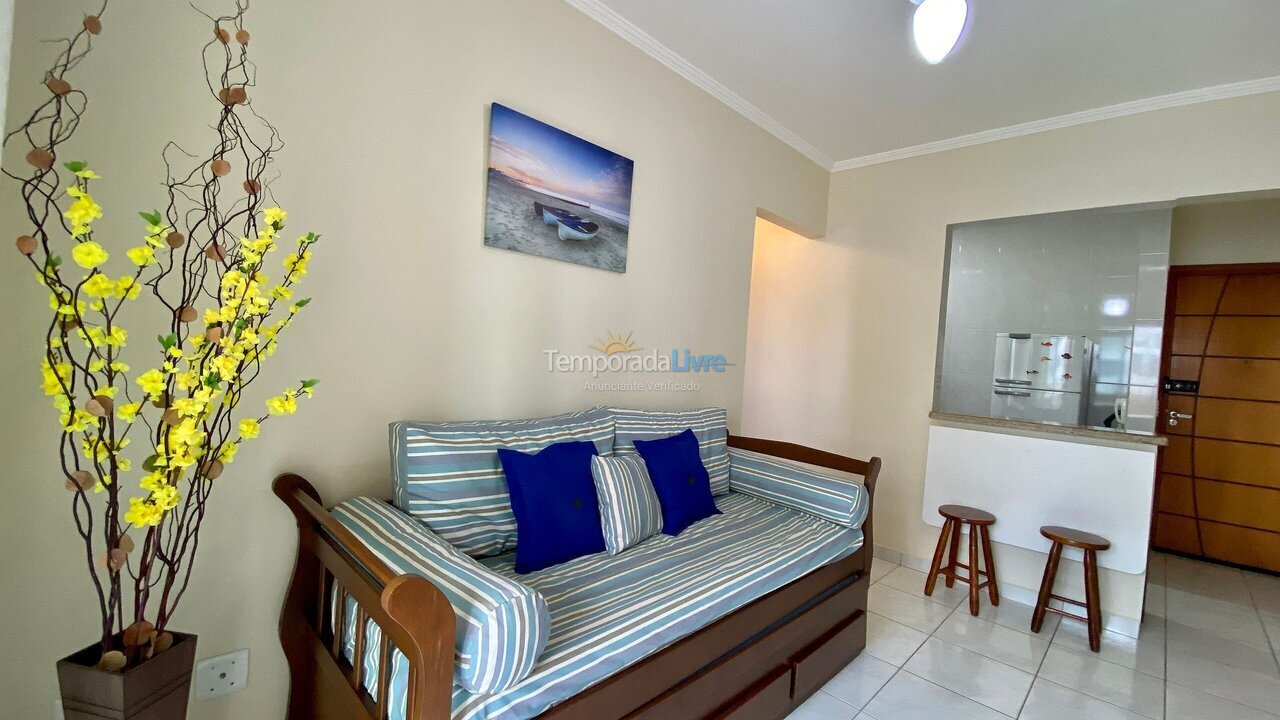 Apartment for vacation rental in Praia Grande (Guilhermina)