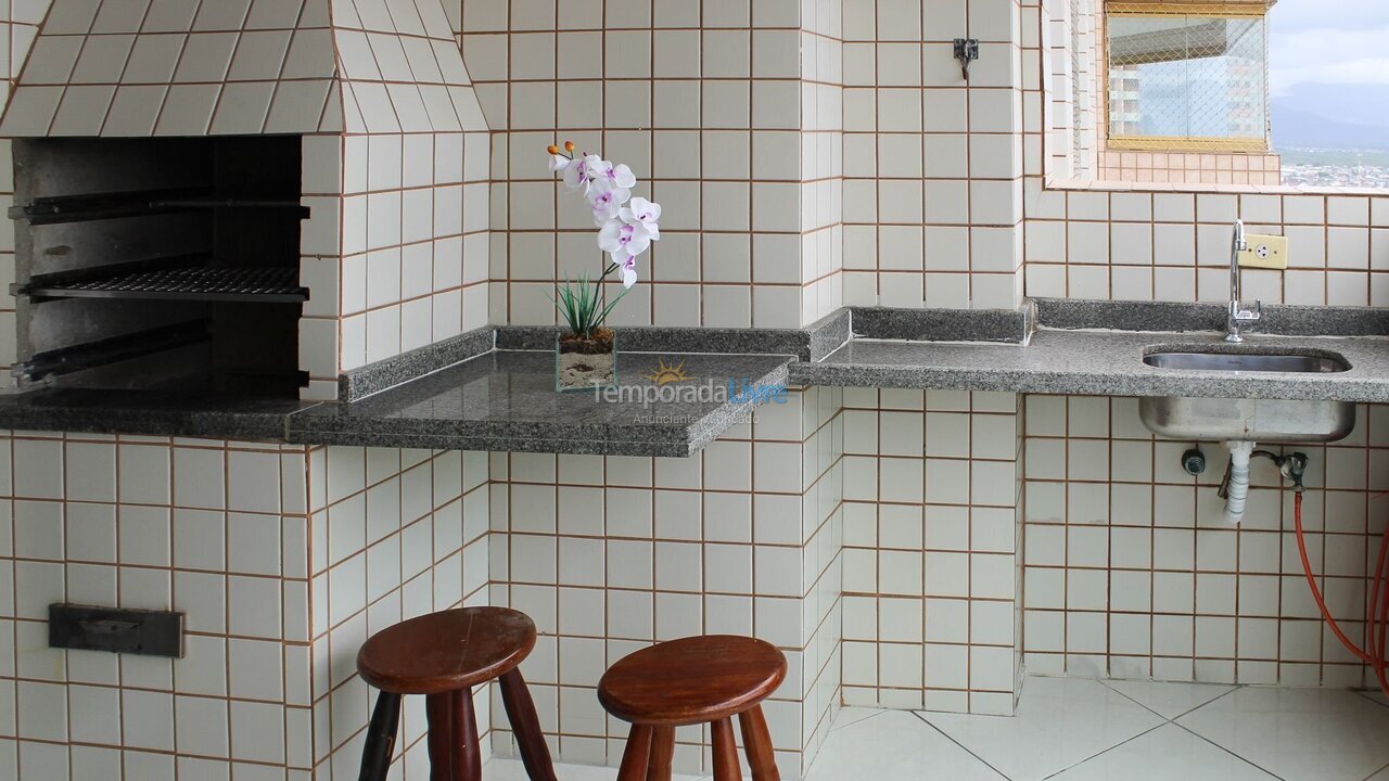 Apartamento para alquiler de vacaciones em Praia Grande (Aviação)