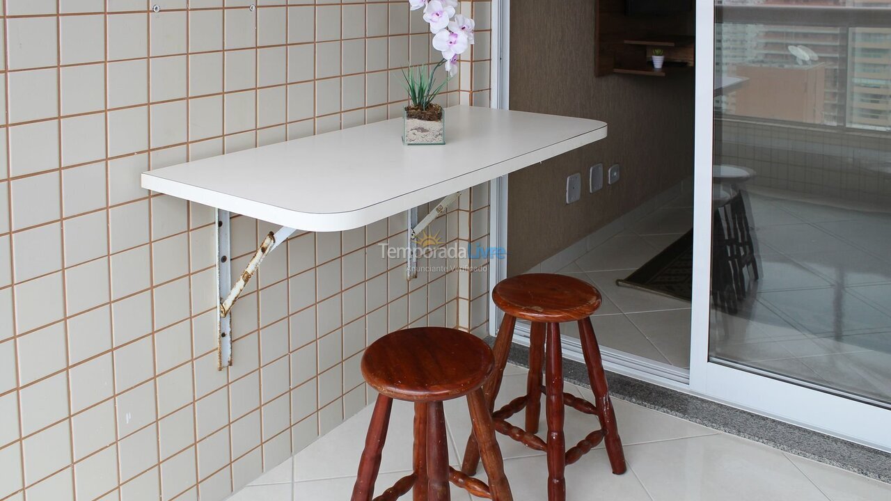 Apartamento para alquiler de vacaciones em Praia Grande (Aviação)