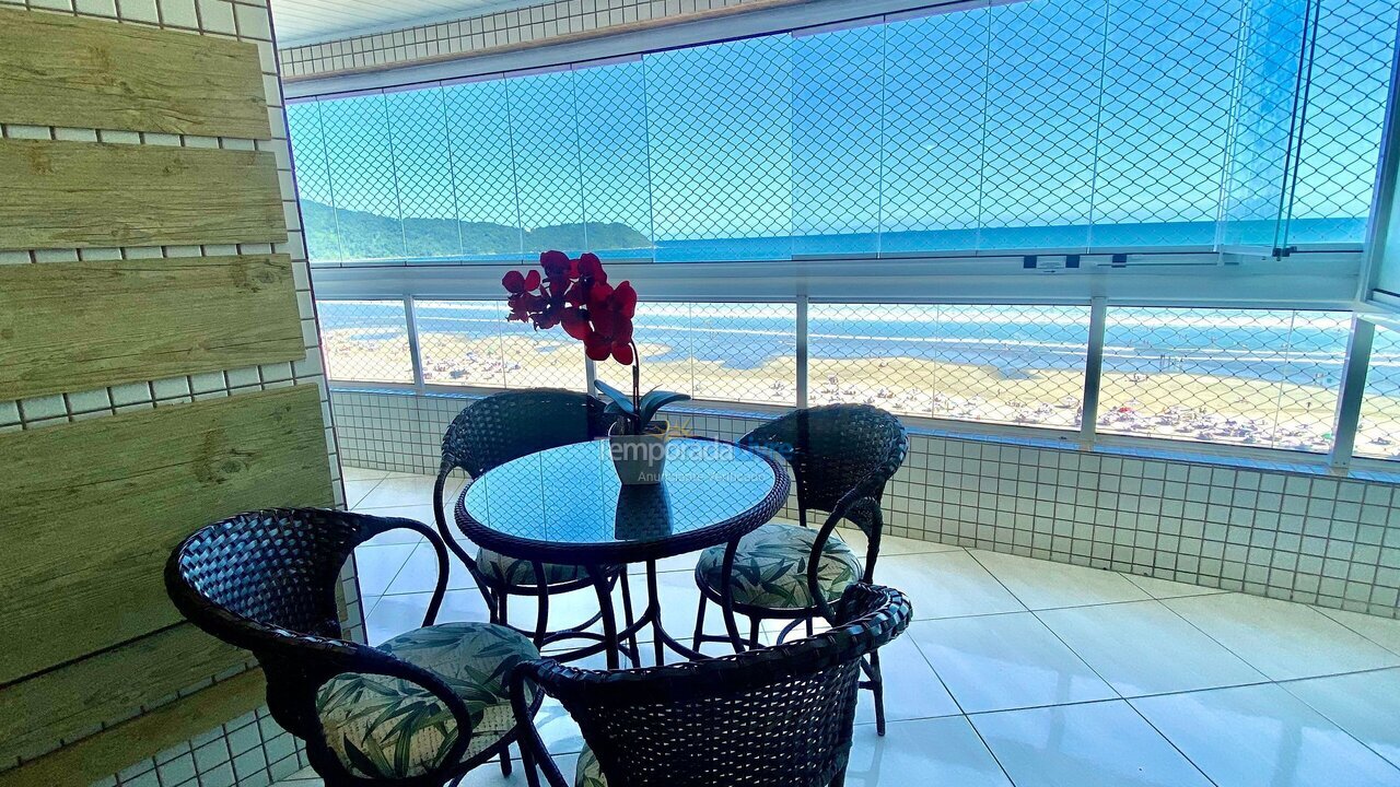 Apartment for vacation rental in Praia Grande (Boqueirão)