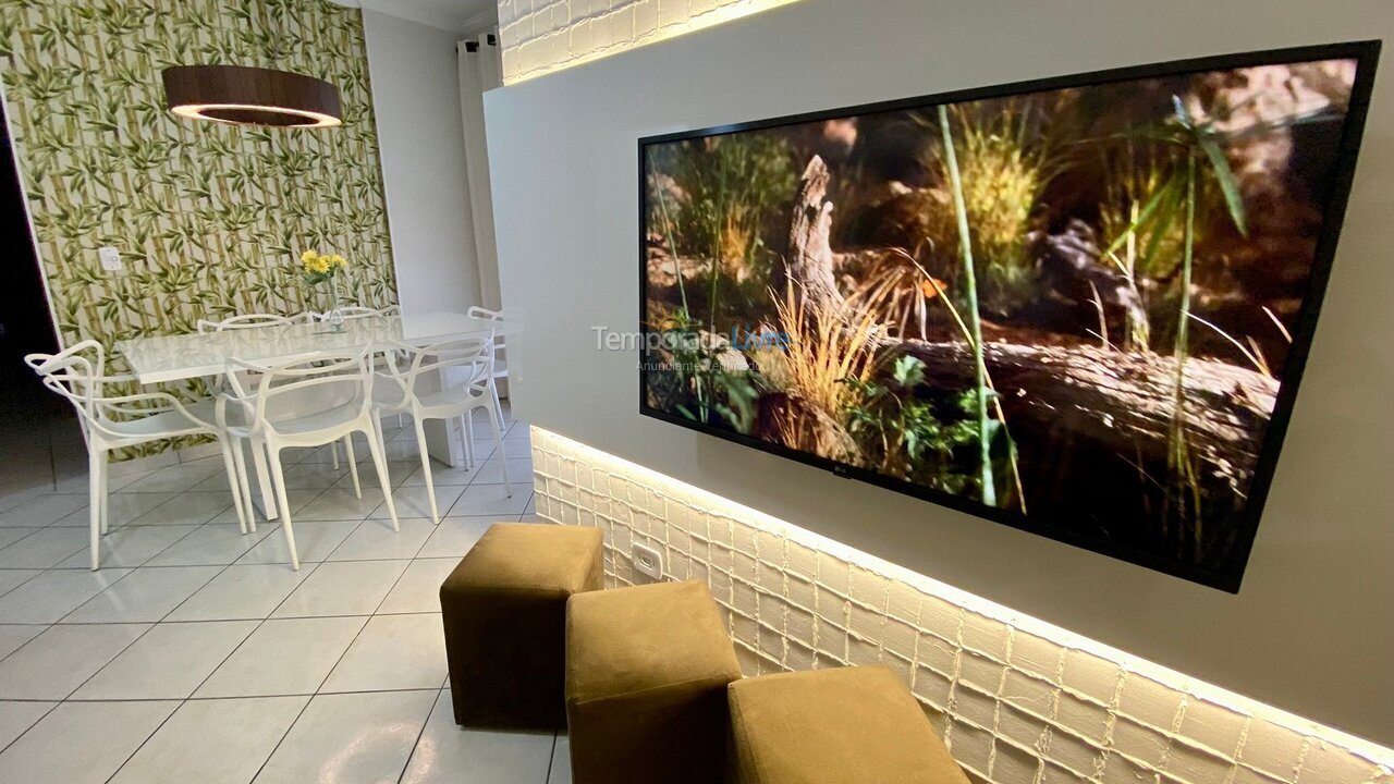 Apartment for vacation rental in Praia Grande (Vila Mirim)