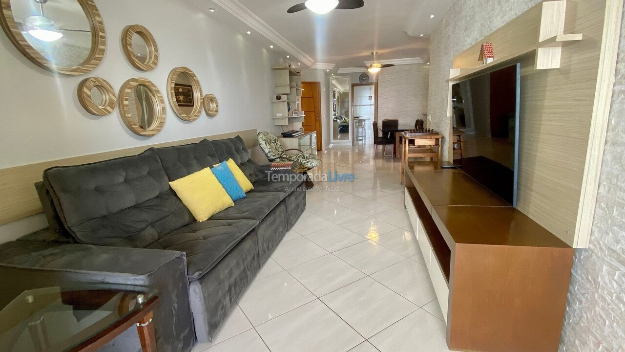 Apartment for vacation rental in Praia Grande (Boqueirão)