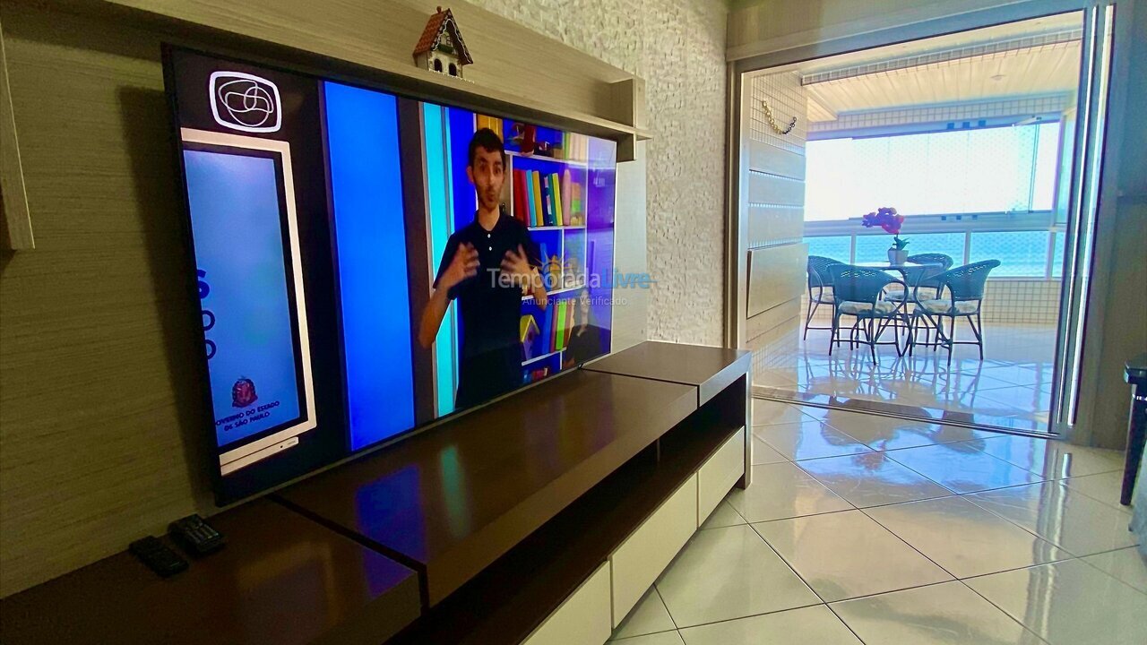 Apartment for vacation rental in Praia Grande (Boqueirão)