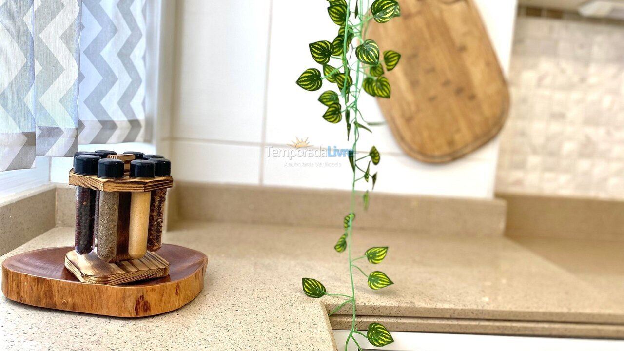 Apartment for vacation rental in Praia Grande (Boqueirão)