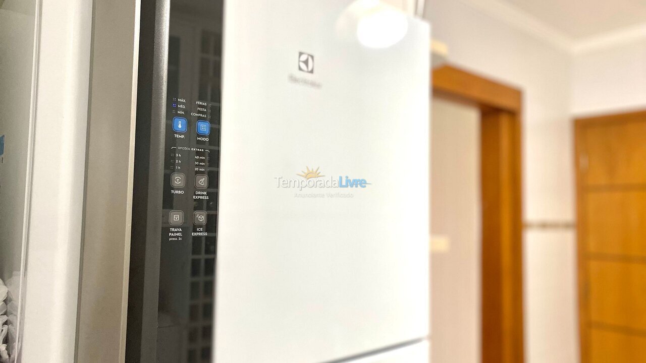 Apartment for vacation rental in Praia Grande (Boqueirão)