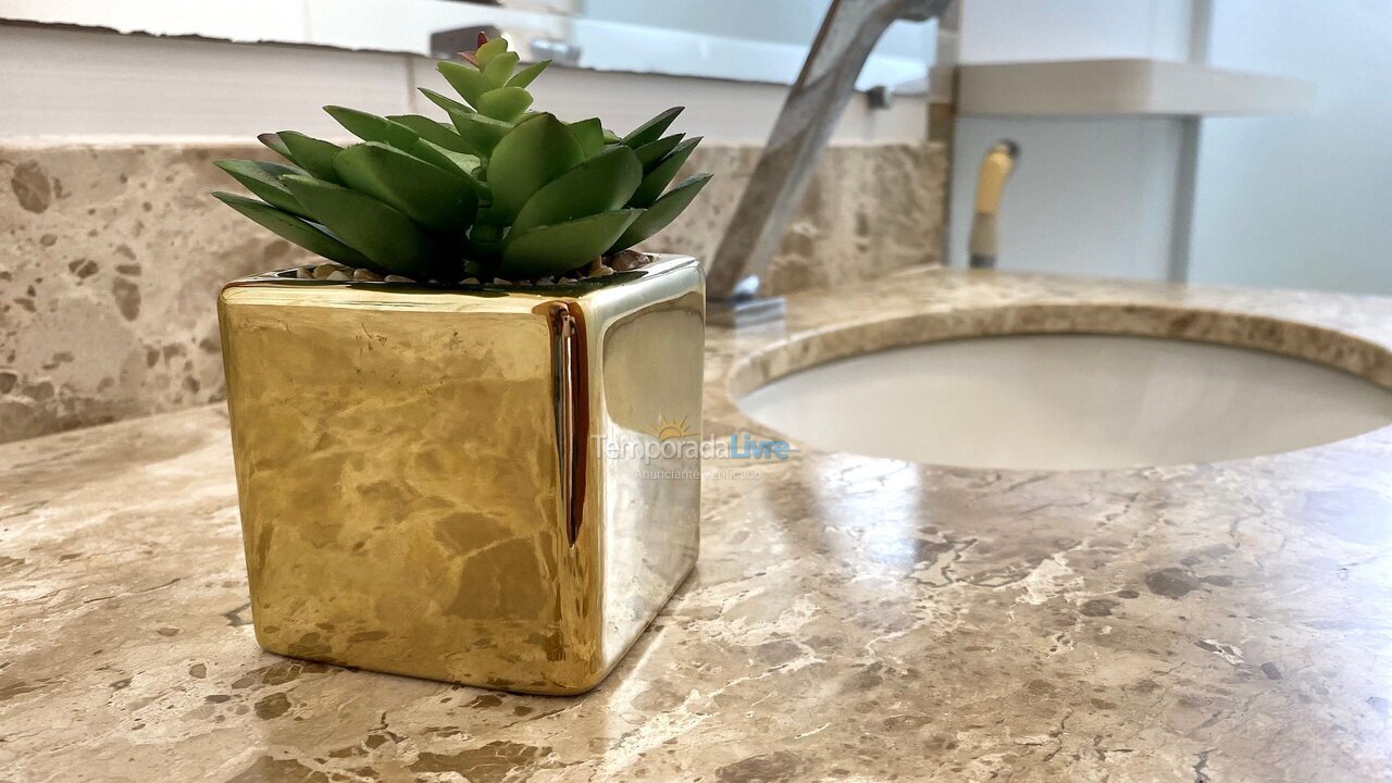 Apartment for vacation rental in Praia Grande (Boqueirão)