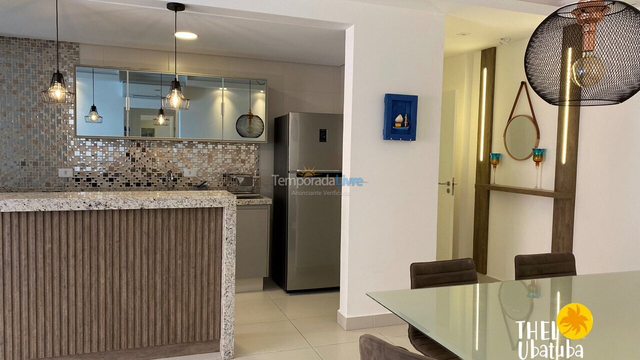 Apartamento para alquiler de vacaciones em Ubatuba (Praia Grande)