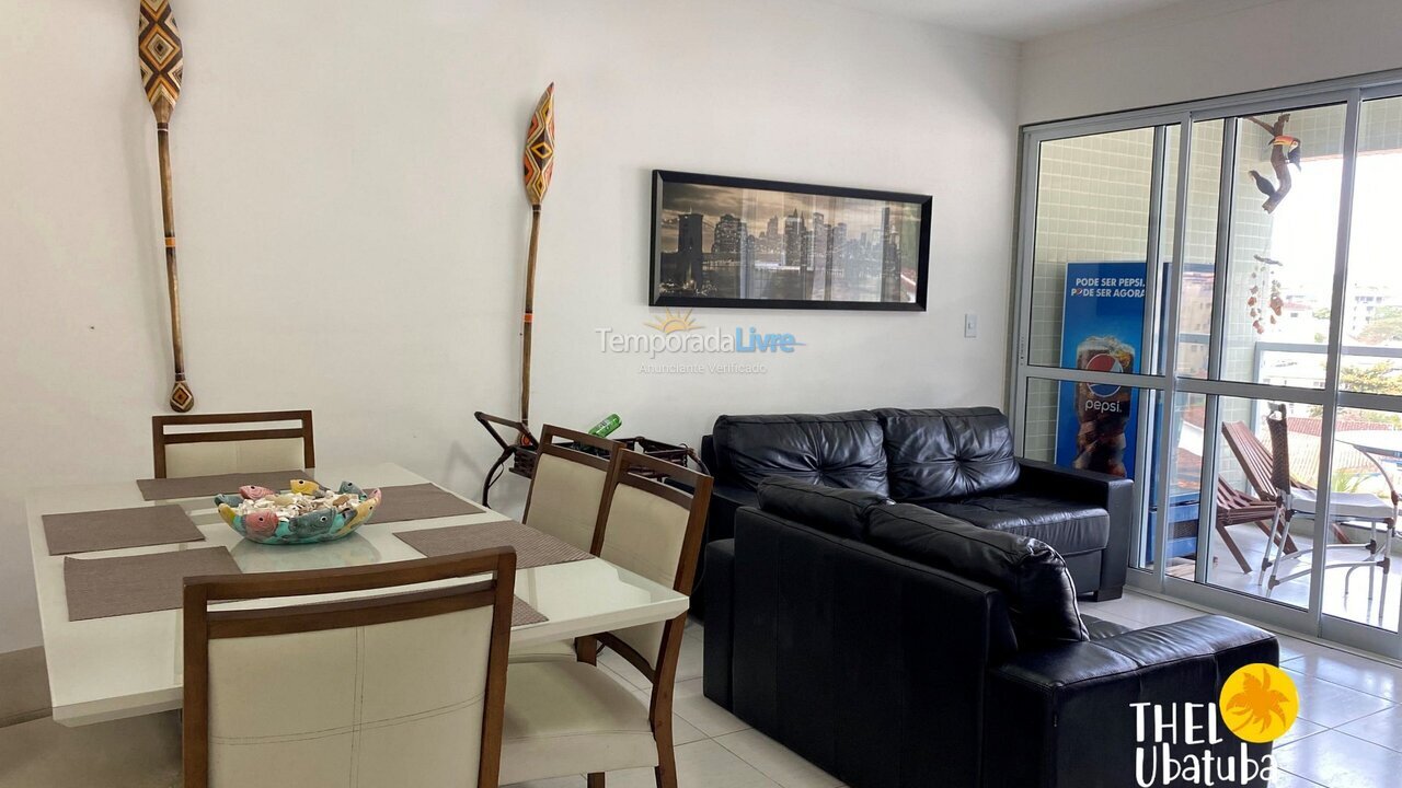 Apartamento para alquiler de vacaciones em Ubatuba (Praia Grande)
