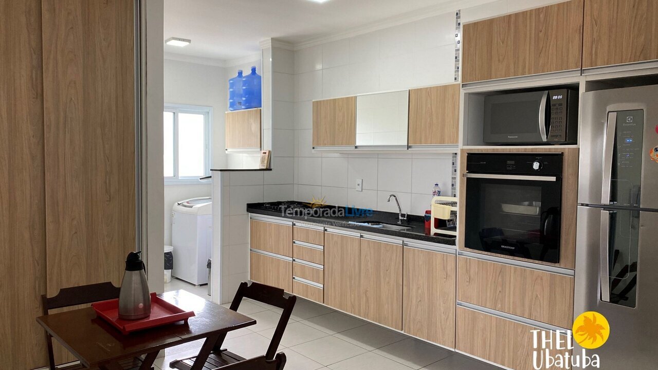 Apartamento para alquiler de vacaciones em Ubatuba (Praia Grande)