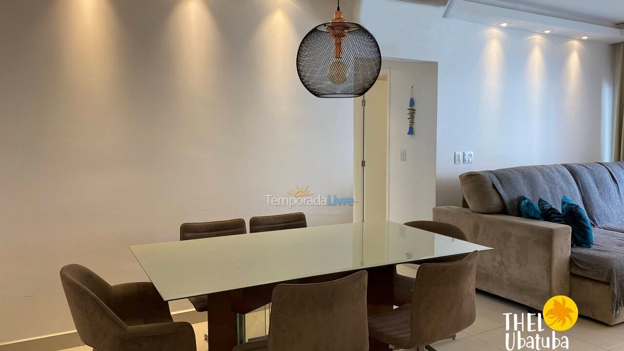Apartamento para alquiler de vacaciones em Ubatuba (Praia Grande)