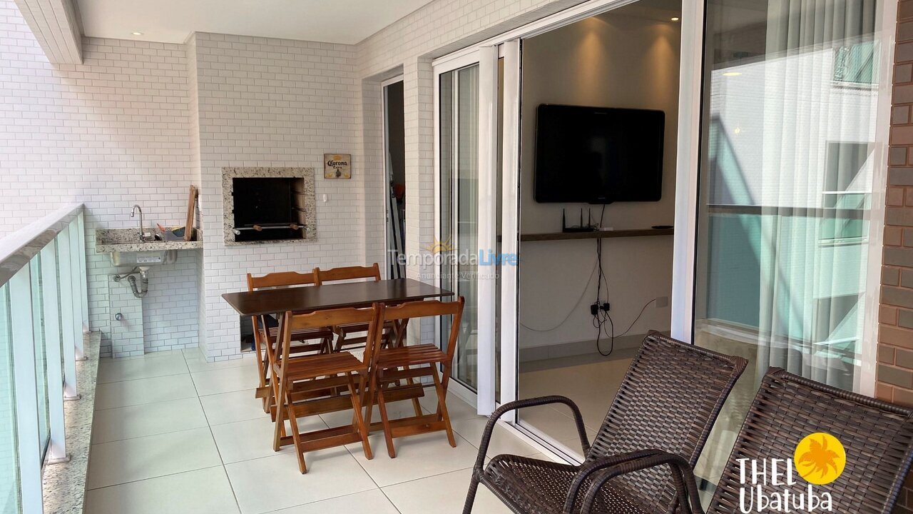 Apartamento para alquiler de vacaciones em Ubatuba (Praia Grande)