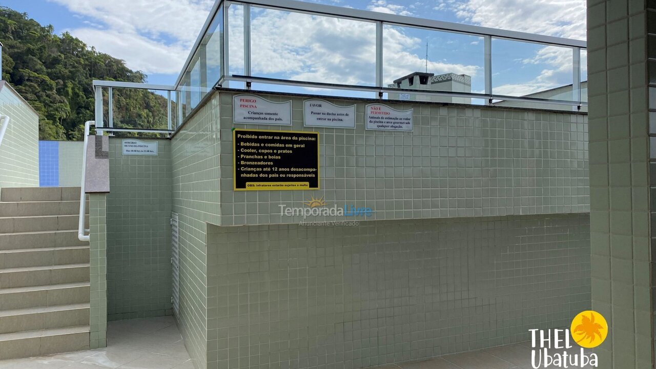 Apartamento para alquiler de vacaciones em Ubatuba (Praia Grande)