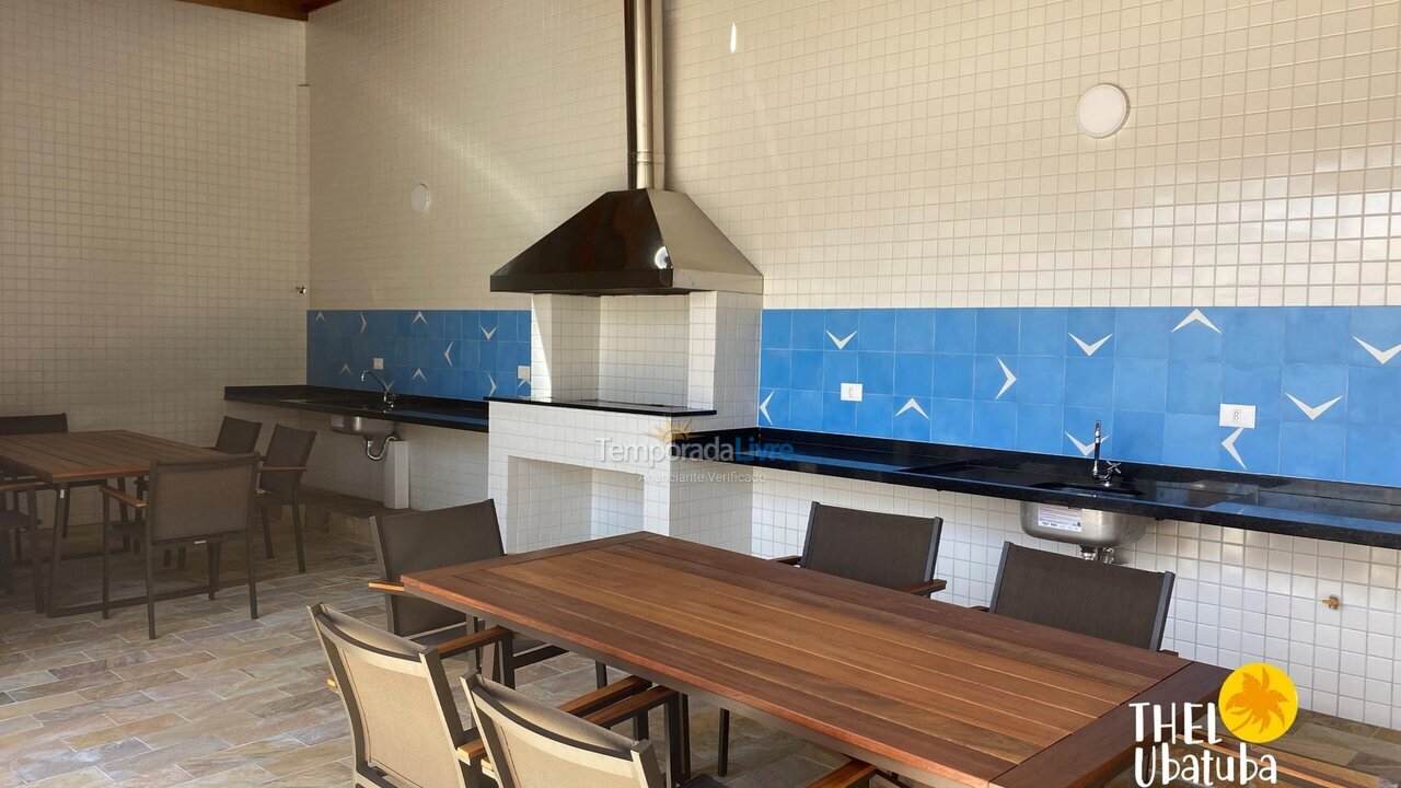 Apartment for vacation rental in Ubatuba (Toninhas)