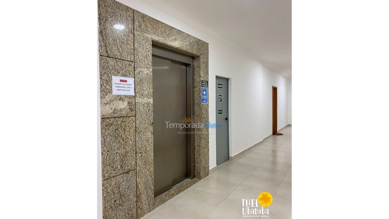 Apartment for vacation rental in Ubatuba (Toninhas)