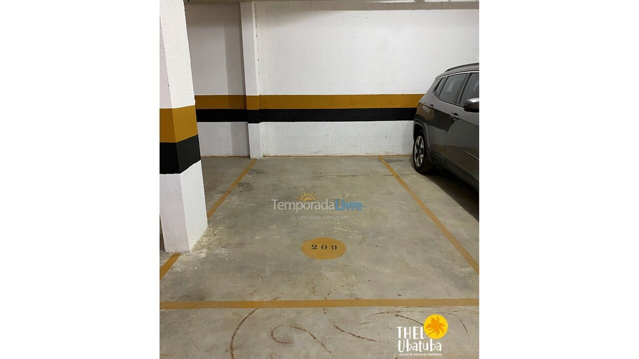 Apartment for vacation rental in Ubatuba (Toninhas)