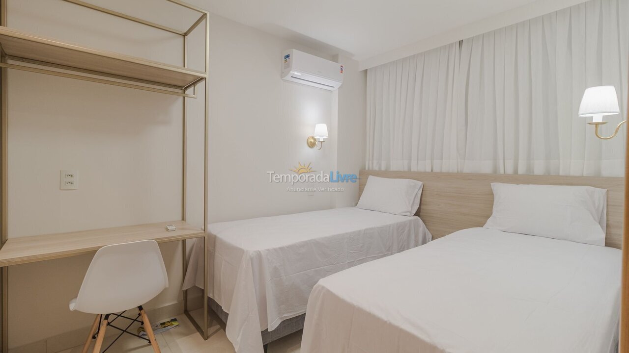 Apartamento para aluguel de temporada em João Pessoa (Pb Praia de Cabo Branco)