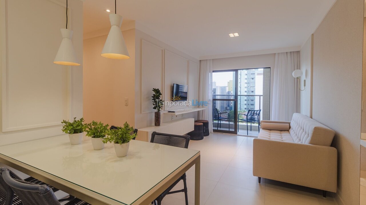 Apartamento para aluguel de temporada em João Pessoa (Pb Praia de Cabo Branco)