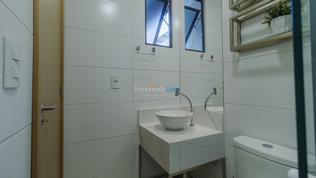 Apartamento para aluguel de temporada em João Pessoa (Pb Praia de Cabo Branco)