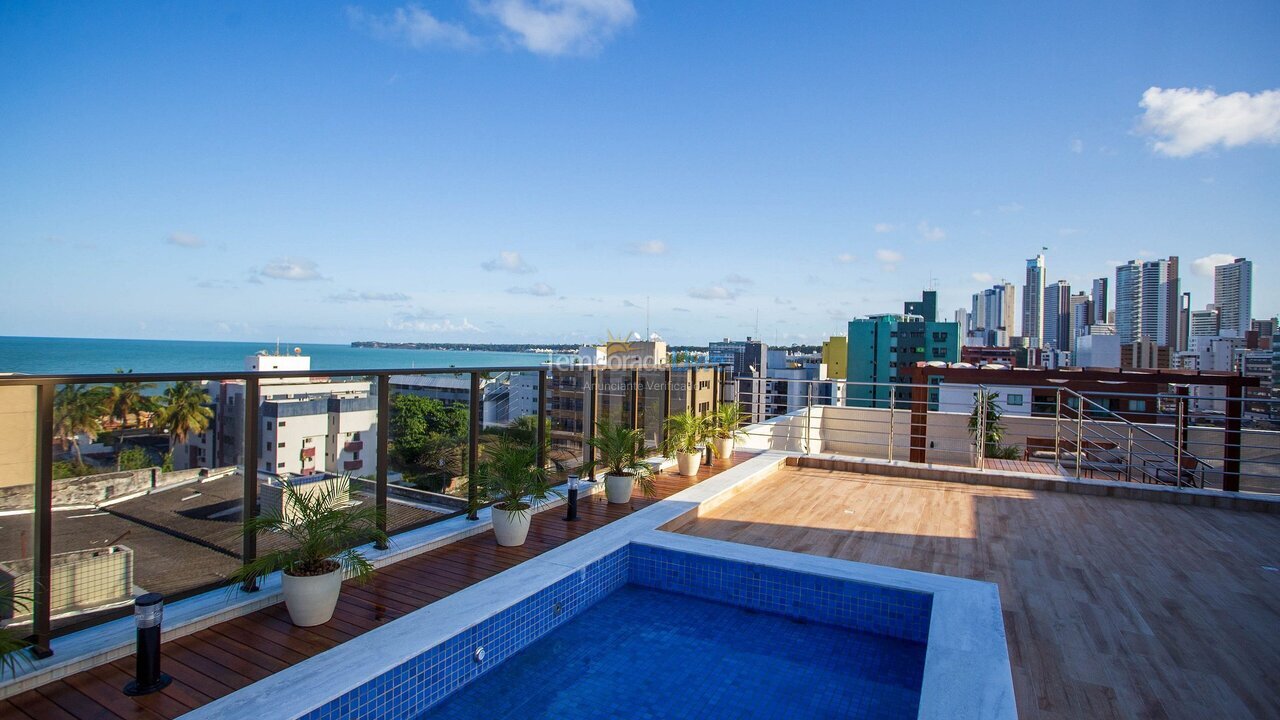 Apartamento para aluguel de temporada em João Pessoa (Pb Praia de Cabo Branco)